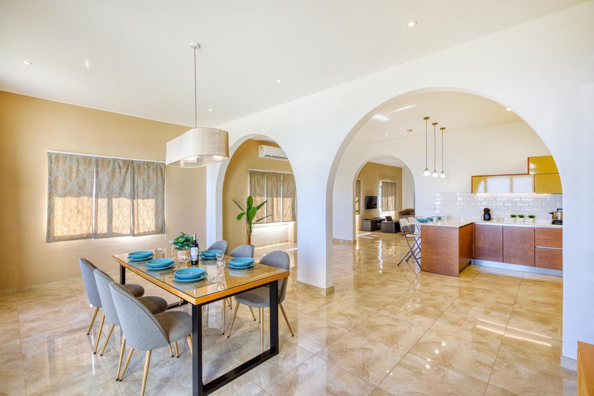 Spacious, Bright, Valley & Sea View Maisonette Xaghra Ngoại thất bức ảnh