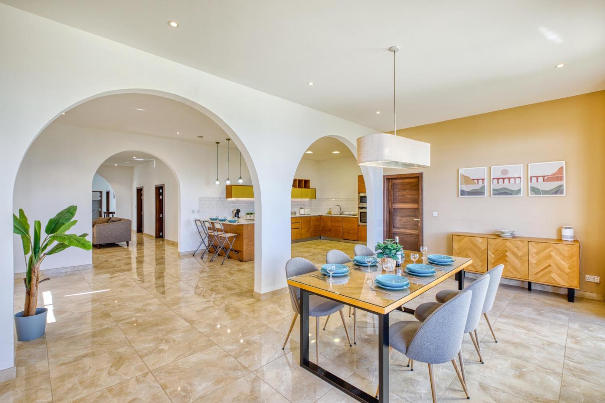 Spacious, Bright, Valley & Sea View Maisonette Xaghra Ngoại thất bức ảnh