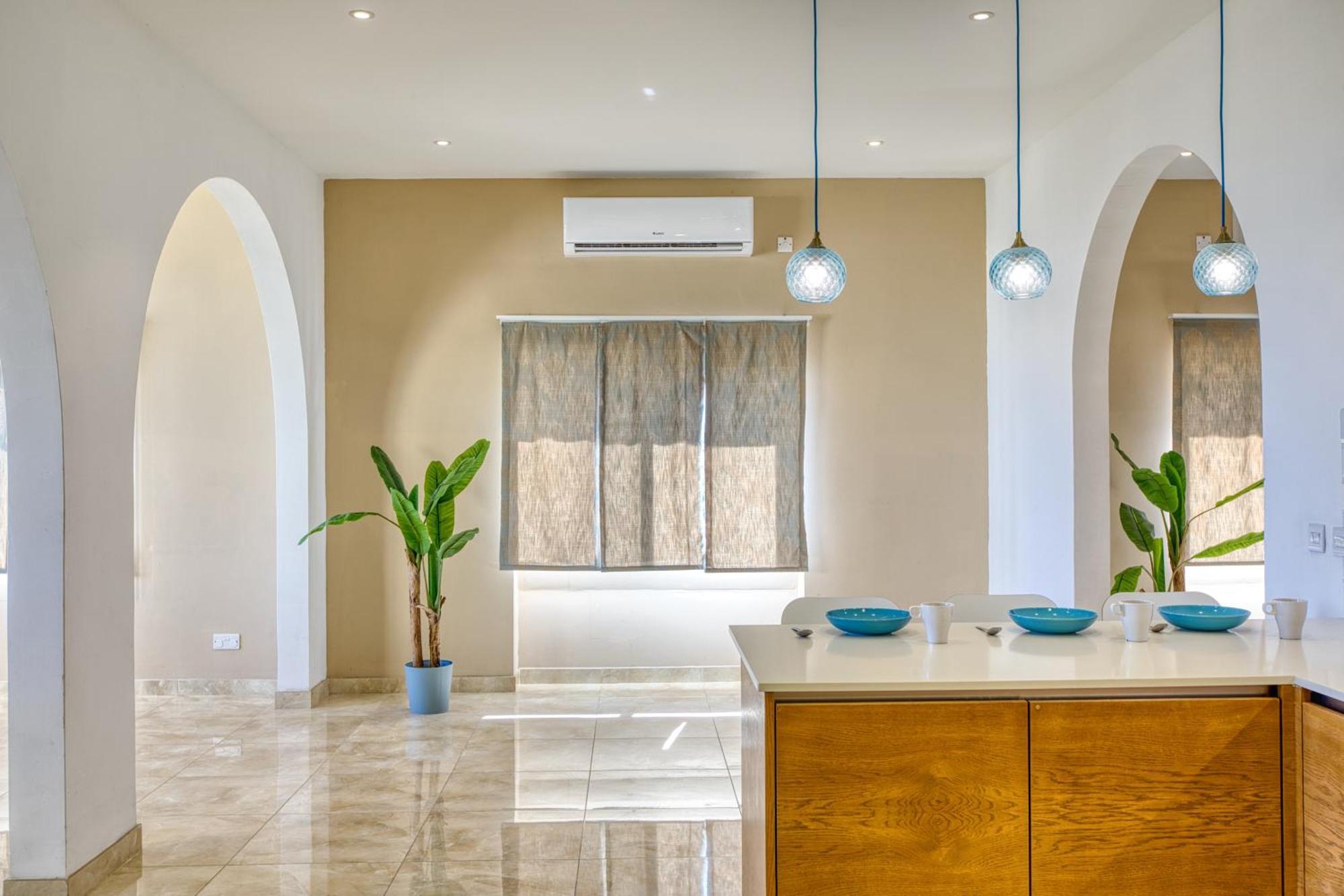 Spacious, Bright, Valley & Sea View Maisonette Xaghra Ngoại thất bức ảnh